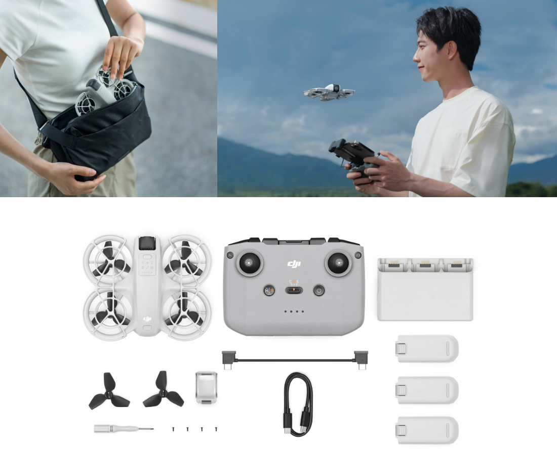 早い者勝ち】DJI NEO FlyMoreCombo フライモアコンボ（DJI 超軽量の4K 
